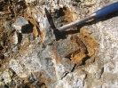 Silica-pyrite with sphalerite