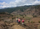 Geologist looking SW across Escandalosa Zone