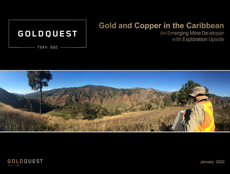 GoldQuest Corporate Presentation Sept 2020