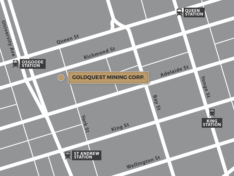GoldQuest office location map
