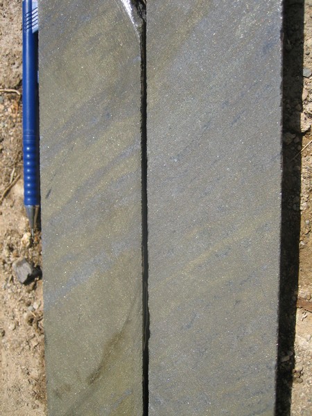 Typical Las Animas massive sulphide